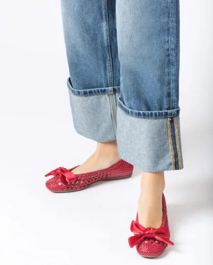 Wonders Bailaria Bow Rojo Discount