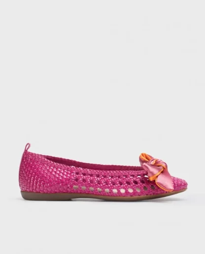 Wonders Bailarina Bow Fucsia Sale