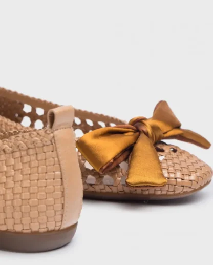Wonders Bailarina Bow Camel Cheap