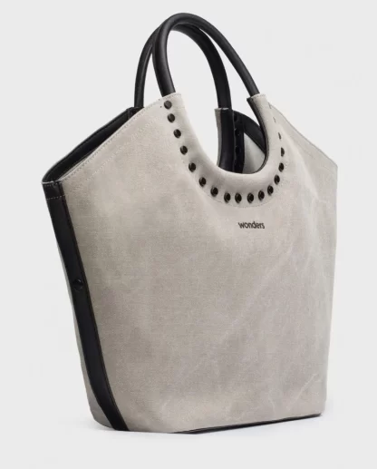Wonders Bolso Baggy Taupe Taupe/Negr Cheap