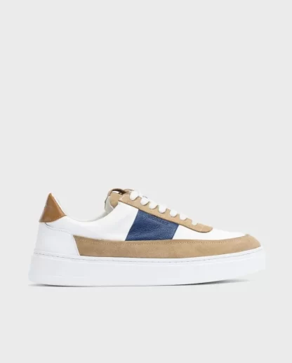 Wonders Deportivas Casual De Piel Beig/Blanc Best Sale