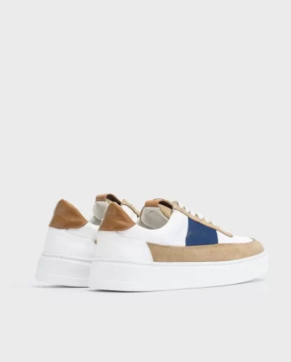 Wonders Deportivas Casual De Piel Beig/Blanc Best Sale