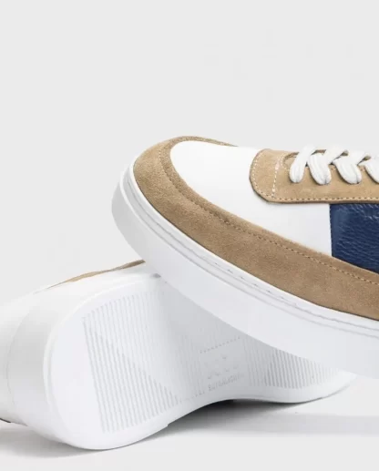 Wonders Deportivas Casual De Piel Beig/Blanc Best Sale