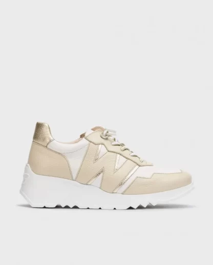 Wonders Deportivas Kyoto Bicolor Cream/Off Fashion