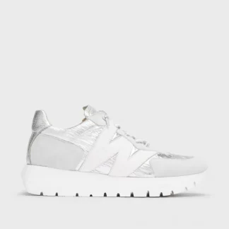 Wonders Deportivas Oslo Plata Blanco/Pla New