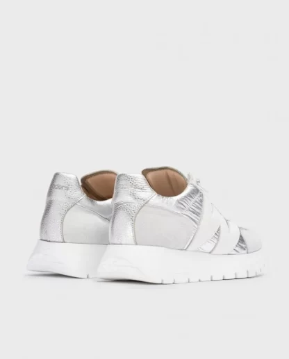 Wonders Deportivas Oslo Plata Blanco/Pla New