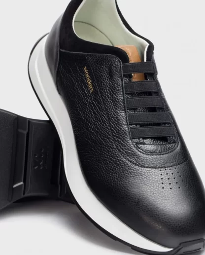 Wonders Deportivas Suela Track Negro Fashion