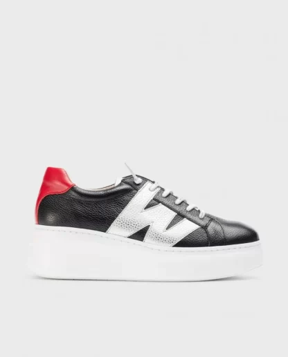 Wonders Deportivas Zurich Negro Neg/Pla/Ro Shop