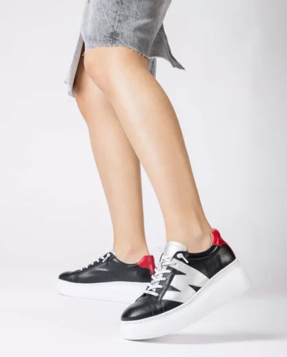 Wonders Deportivas Zurich Negro Neg/Pla/Ro Shop