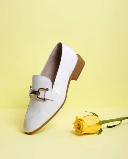 Wonders Mocasin Ermes Blanco Off Clearance
