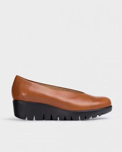 Wonders Mocasin Fly Marron Cuero Online