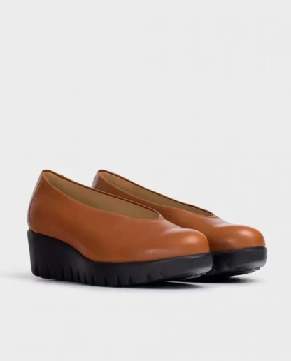 Wonders Mocasin Fly Marron Cuero Online