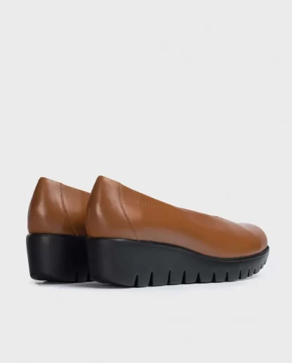 Wonders Mocasin Fly Marron Cuero Online