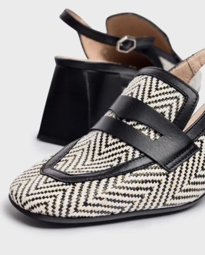 Wonders Mocasin Marsha Bicolor Negro Cheap