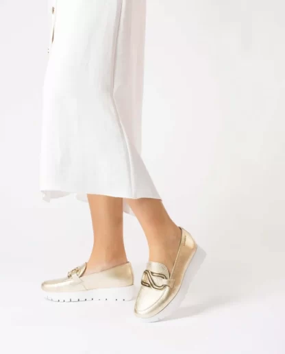 Wonders Mocasines Sidney Platino Cheap