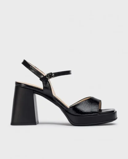 Wonders Sandalia Beatle Negro Sale