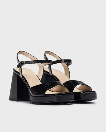 Wonders Sandalia Beatle Negro Sale