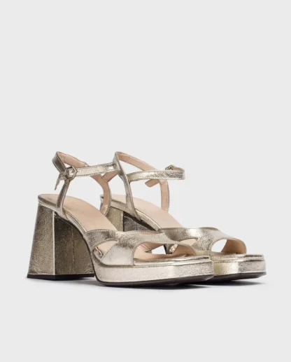 Wonders Sandalia Frida Oro Flash Sale