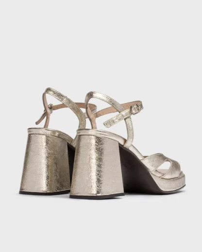 Wonders Sandalia Frida Oro Flash Sale