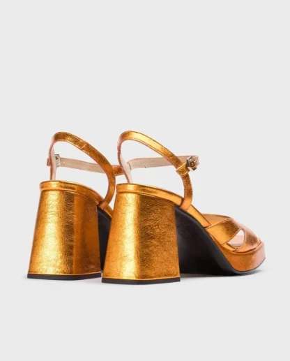 Wonders Sandalia Frida Naranja Apricot Online