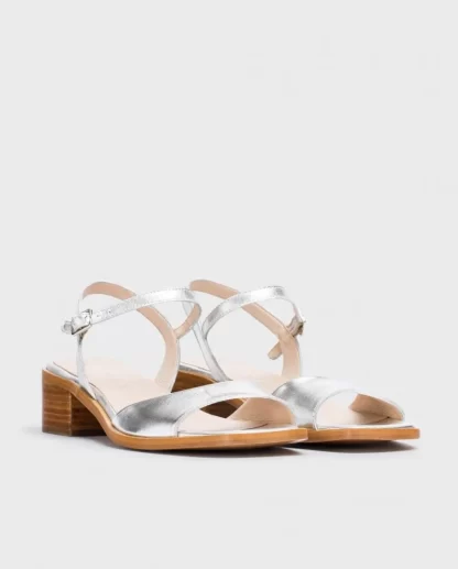 Wonders Sandalia Lumina Plata Flash Sale