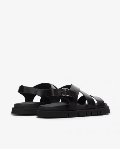 Wonders Sandalia Piel Tiras Cruzadas Negro Flash Sale