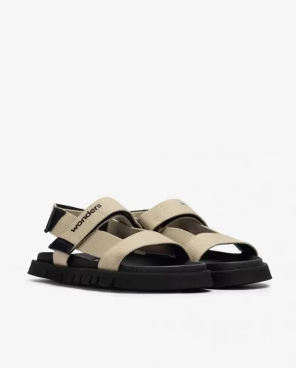 Wonders Sandalia Velcro Beig Sale