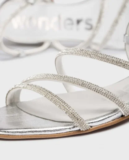 Wonders Sandalia Zaida Plata Discount