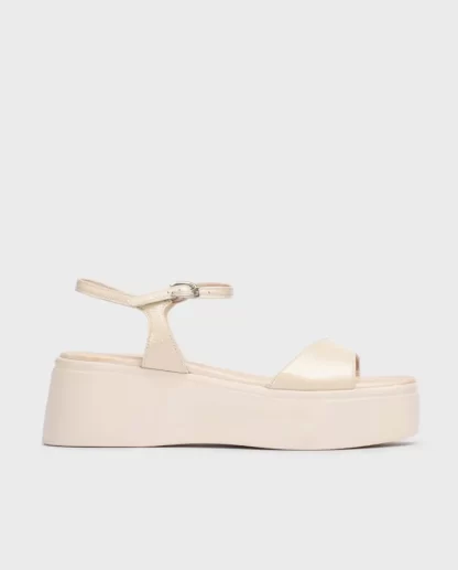 Wonders Sandalias Con Plataforma Aurora Natural Cheap