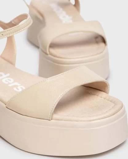 Wonders Sandalias Con Plataforma Aurora Natural Cheap