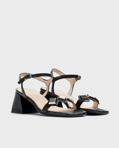 Wonders Sandalias De Tacon Marie Negro Clearance