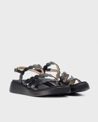 Wonders Sandalias Motril Negro Online