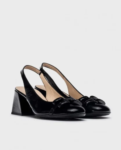 Wonders Sandalias Tacon Karla Negro Cheap