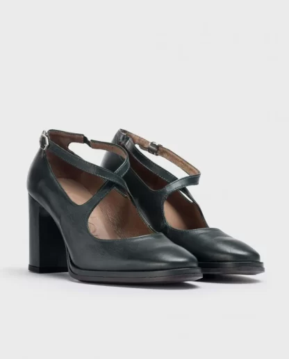 Wonders Zapato Coni Verde Irati New